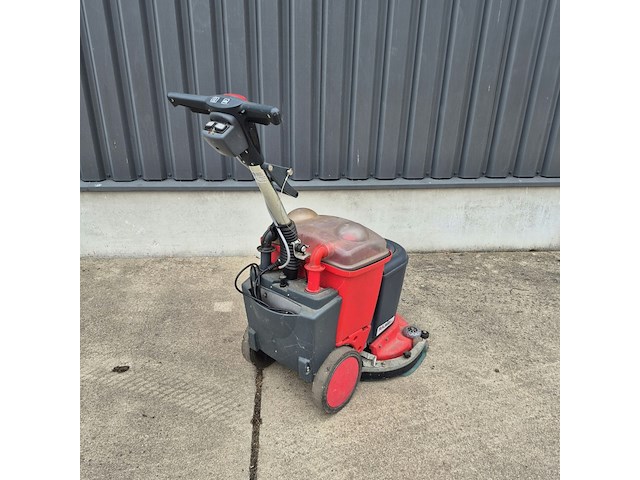 Achterloop schrob- zuigmachine, cleanfix, ra 395 ibc, rood, 2019 - afbeelding 2 van  5
