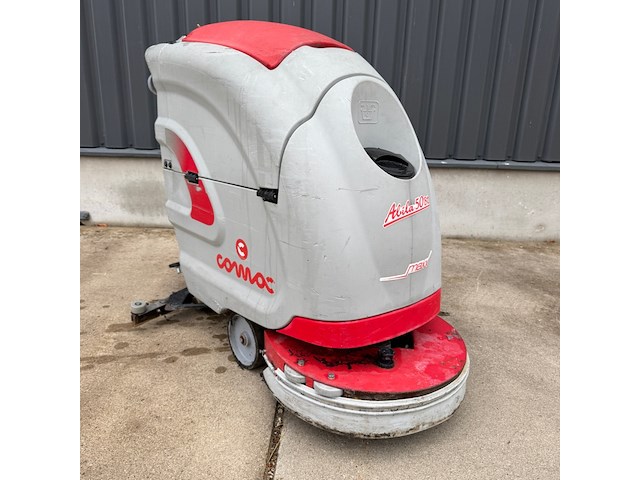 Achterloop schrob- zuigmachine, comac, abila 50bt, grijs/rood - afbeelding 2 van  6