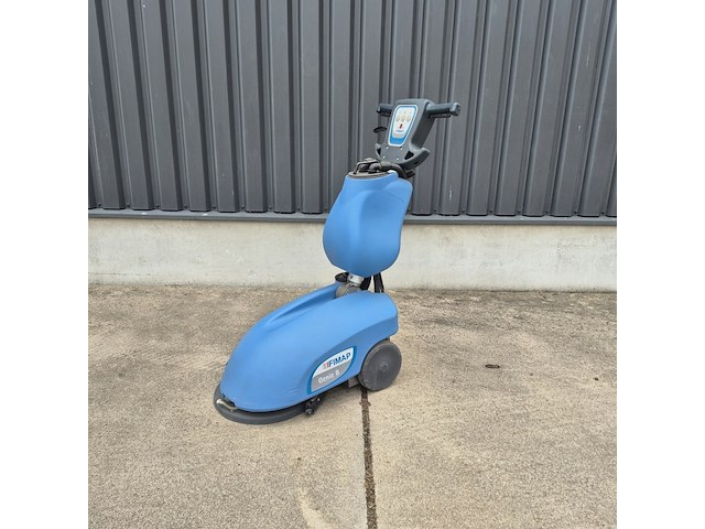 Achterloop schrob- zuigmachine, fimap, genie b, blauw, 2012 - afbeelding 1 van  6