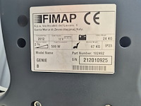 Achterloop schrob- zuigmachine, fimap, genie b, blauw, 2012 - afbeelding 6 van  6