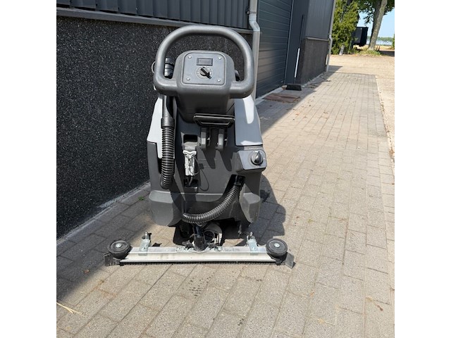 Achterloop schrob- zuigmachine, kremer, scrubber kr-fl50a, grijs, nieuwe batterijen - afbeelding 4 van  9