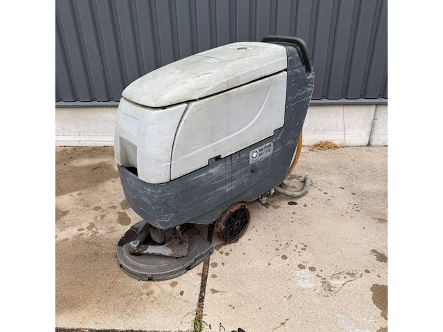 Achterloop schrob- zuigmachine, nilfisk, ba 551d, grijs - afbeelding 1 van  7