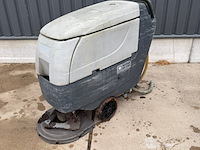 Achterloop schrob- zuigmachine, nilfisk, ba 551d, grijs - afbeelding 1 van  7