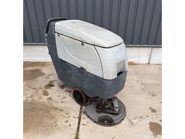 Achterloop schrob- zuigmachine, nilfisk, ba 551d, grijs - afbeelding 2 van  7