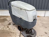 Achterloop schrob- zuigmachine, nilfisk, ba 551d, grijs - afbeelding 2 van  7