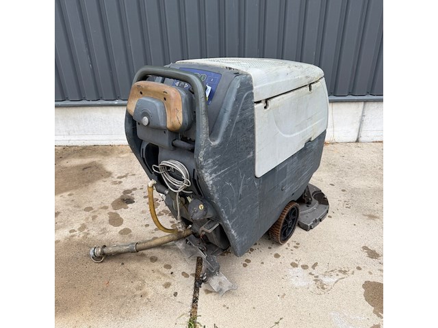 Achterloop schrob- zuigmachine, nilfisk, ba 551d, grijs - afbeelding 3 van  7