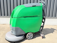 Achterloop schrob- zuigmachine, stahlwerk, sw 600, groen, nieuw