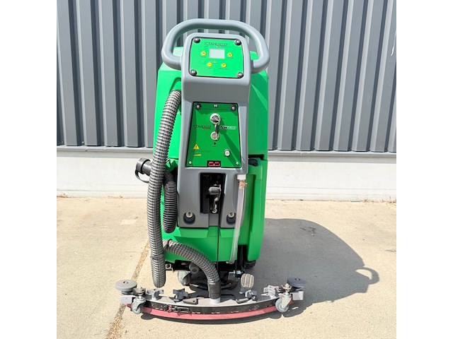 Achterloop schrob- zuigmachine, stahlwerk, sw 600, groen, nieuw - afbeelding 6 van  11