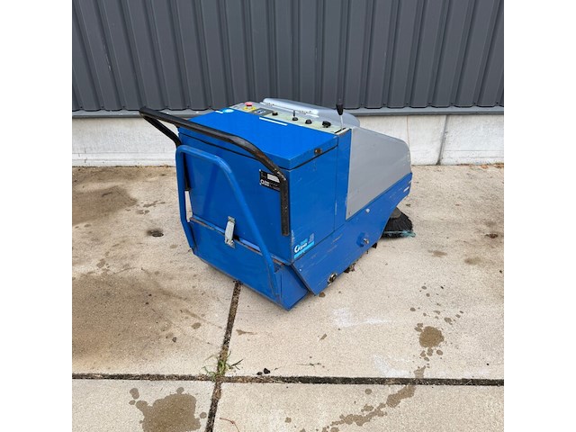 Achterloop schrob- zuigmachine, steenks service, stefix 75, blauw/grijs - afbeelding 3 van  6