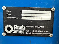 Achterloop schrob- zuigmachine, steenks service, stefix 75, blauw/grijs - afbeelding 6 van  6
