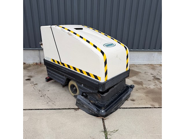 Achterloop schrob- zuigmachine, tennant, 480, wit/zwart - afbeelding 2 van  8