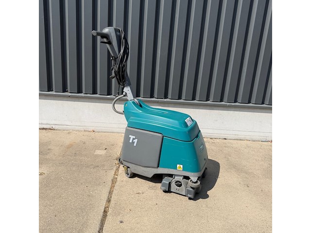 Achterloop schrob- zuigmachine, tennant, t1, groen, lage urenstand, kabel 220v - afbeelding 3 van  6