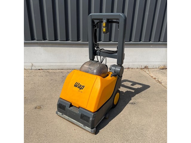 Achterloop schrob- zuigmachine, wap, sse 350w, geel, kabel 220v - afbeelding 1 van  5