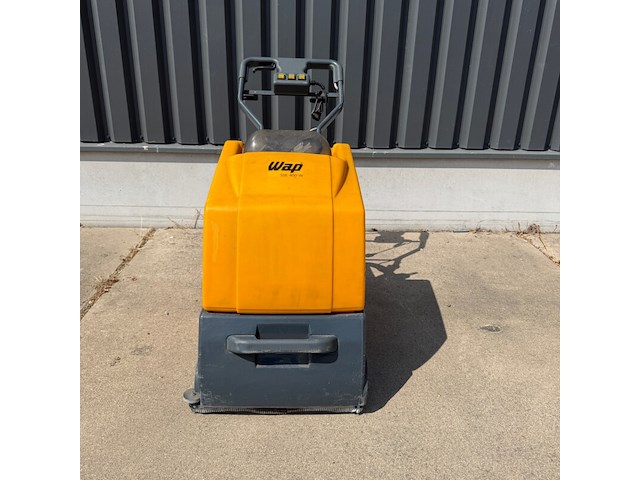 Achterloop schrob- zuigmachine, wap, sse 400w, geel, kabel 220v - afbeelding 2 van  5