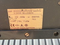 Achterloop schrob- zuigmachine, wap, sse 400w, geel, kabel 220v - afbeelding 5 van  5