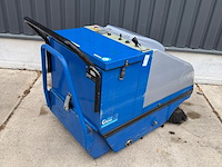 Achterloop veeg- zuigmachine, steenks service, stefix 75, blauw/grijs - afbeelding 3 van  6