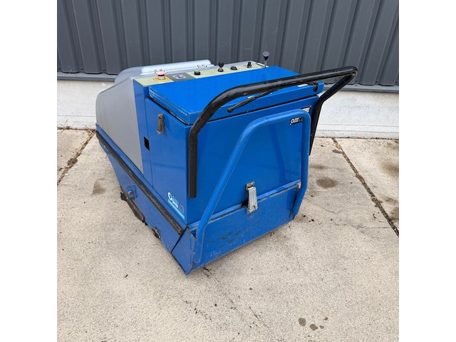 Achterloop veeg- zuigmachine, steenks service, stefix 75, blauw/grijs - afbeelding 4 van  6