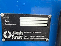 Achterloop veeg- zuigmachine, steenks service, stefix 75, blauw/grijs - afbeelding 5 van  6