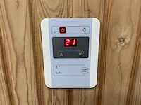 Achterwand infrarood sauna 143,5 x 103,5 cm - afbeelding 5 van  10