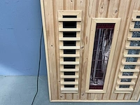 Achterwand infrarood sauna 143,5 x 103,5 cm - afbeelding 9 van  10