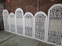 Achterwand paneel - ca. 80x3x210 cm - ca. 17 stuks - afbeelding 1 van  6
