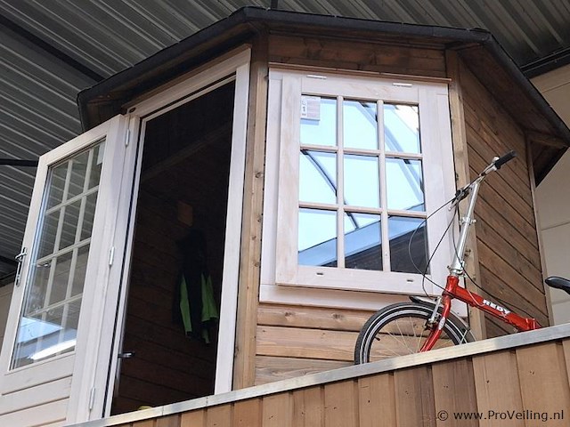 Achtkantig tuinhuisje - 285x285 cm - afbeelding 1 van  2