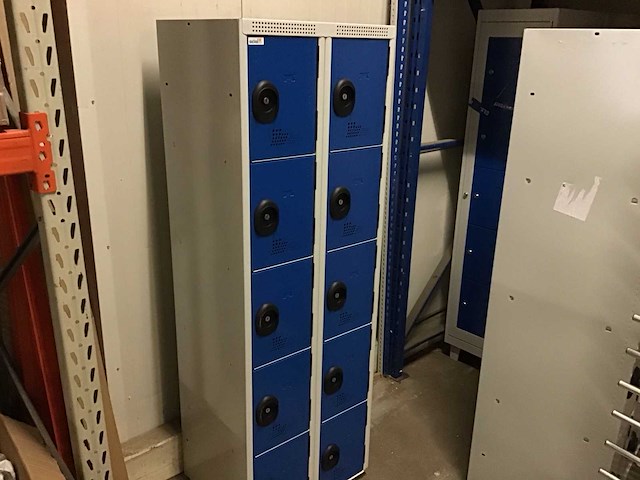 Acial 10 vaks lockerkast - afbeelding 5 van  5