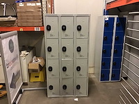 Acial 12 vaks lockerkast - afbeelding 1 van  4