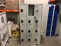 Acial 12 vaks lockerkast - afbeelding 2 van  4