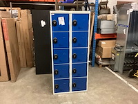 Acial lockerkast 10 deurs - afbeelding 1 van  6