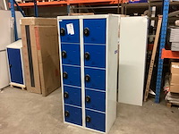 Acial lockerkast 10 deurs - afbeelding 3 van  6