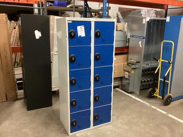 Acial lockerkast 10 deurs - afbeelding 4 van  6
