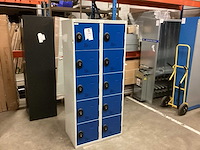 Acial lockerkast 10 deurs - afbeelding 4 van  6