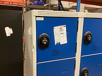Acial lockerkast 10 deurs - afbeelding 5 van  6