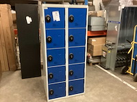 Acial lockerkast 10 deurs - afbeelding 6 van  6