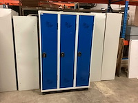 Acial lockerkast 3 deuren - afbeelding 1 van  7