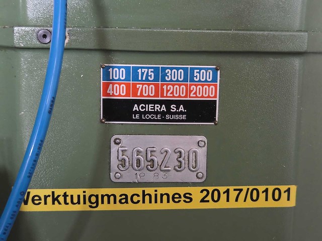 Aciera - 1983 - f3 - gereedschapsfreesmachine - afbeelding 7 van  24