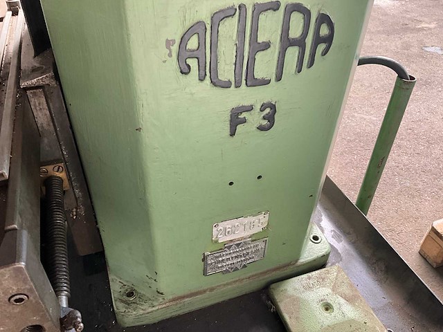 Aciera f3 universele freesmachine - afbeelding 4 van  9