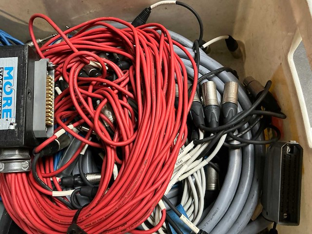 Ackermann fx spinner audio kabel (4x) - afbeelding 3 van  3