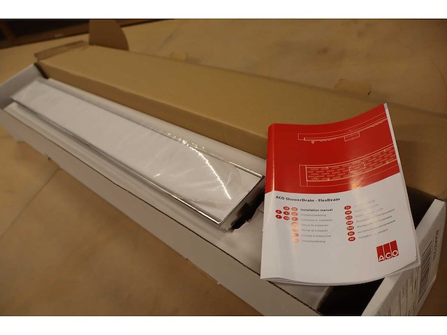 Aco - flexdrain e excentrisch - - douchegoot - afbeelding 3 van  6