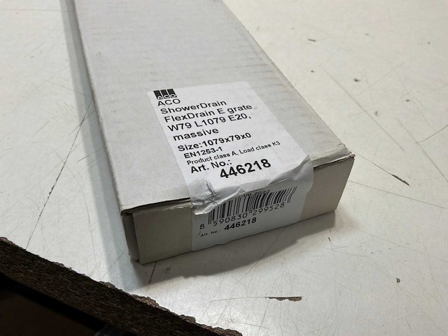 Aco flexdrain e rooster voor douchegoot 109 cm rvs - afbeelding 9 van  9