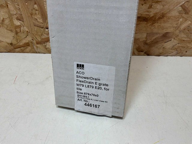 Aco flexdrain e tegelrooster voor douchegoot 90 cm rvs - afbeelding 8 van  8