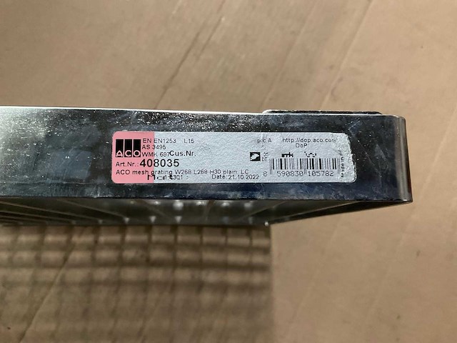 Aco mesh grating (10x) - afbeelding 4 van  4
