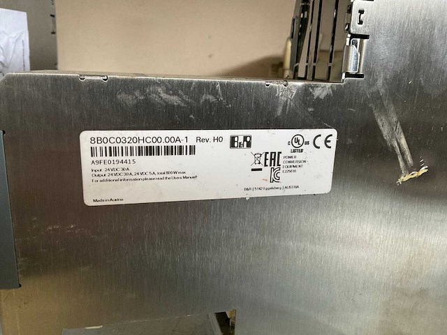 Acopos multi 8b0c0320hc00.00a-1 frequentieregelaar - afbeelding 2 van  2