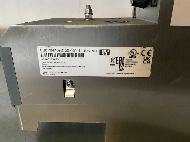 Acopos multi 8b0p0440hc00.001-1 frequentieregelaar - afbeelding 2 van  2