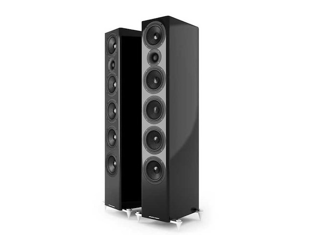 Acoustic energy ae520 gloss black vloerstaande speaker (2x) - afbeelding 1 van  4