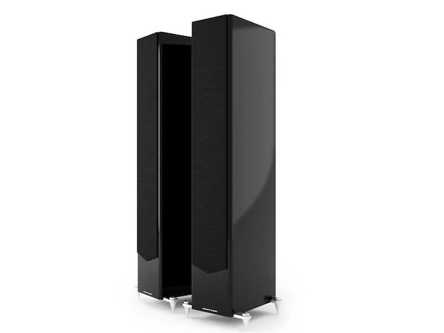 Acoustic energy ae520 gloss black vloerstaande speaker (2x) - afbeelding 2 van  4