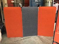 Acoustishe scheidingswand 240 x 152 cm - afbeelding 1 van  3