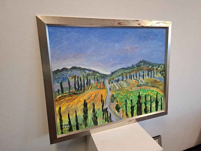 Acryl, maya wildevuur (1944-2023), toscane / italie, 2008 - afbeelding 2 van  9