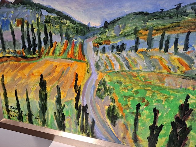 Acryl, maya wildevuur (1944-2023), toscane / italie, 2008 - afbeelding 6 van  9